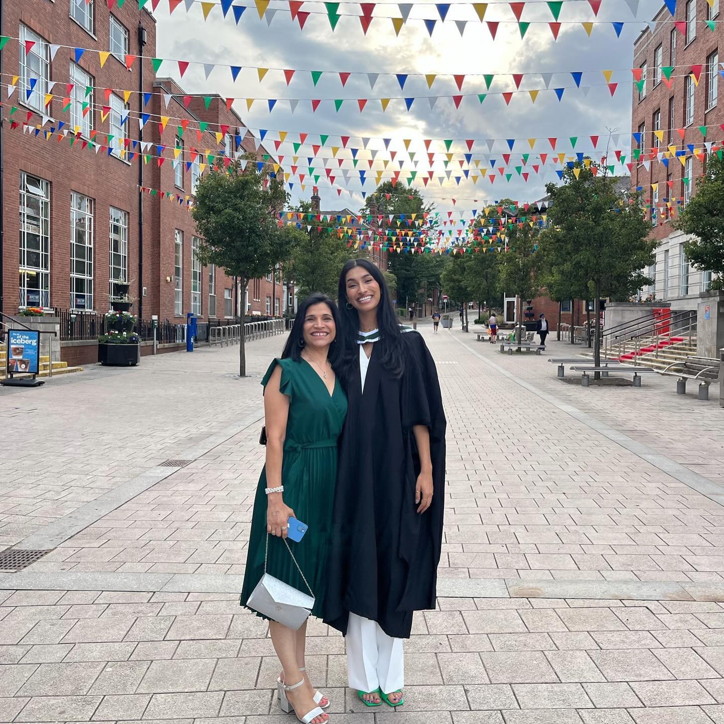 Dr Deesha during her time at University of Leeds Dental School