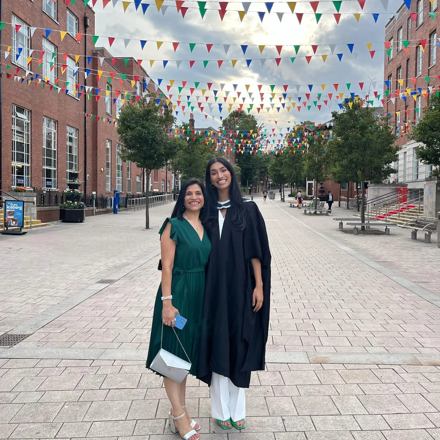 Dr Deesha during her time at University of Leeds Dental School